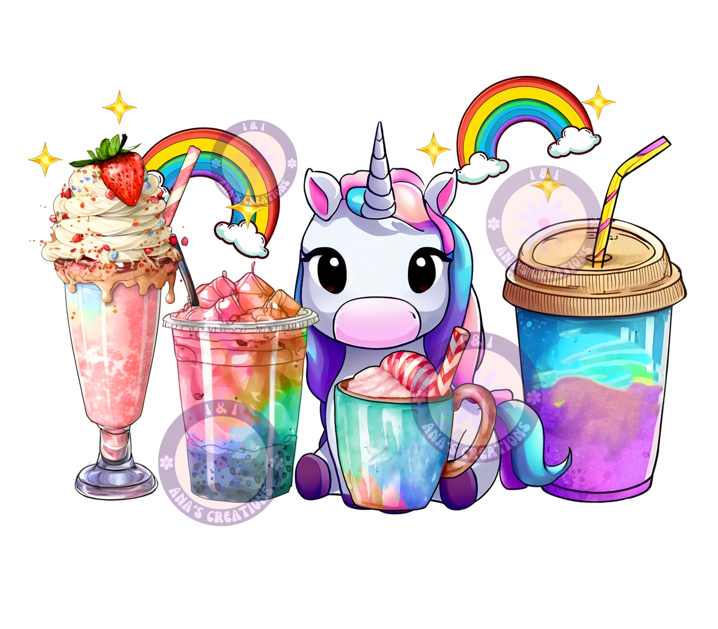UNICORN COFFEE CUPS