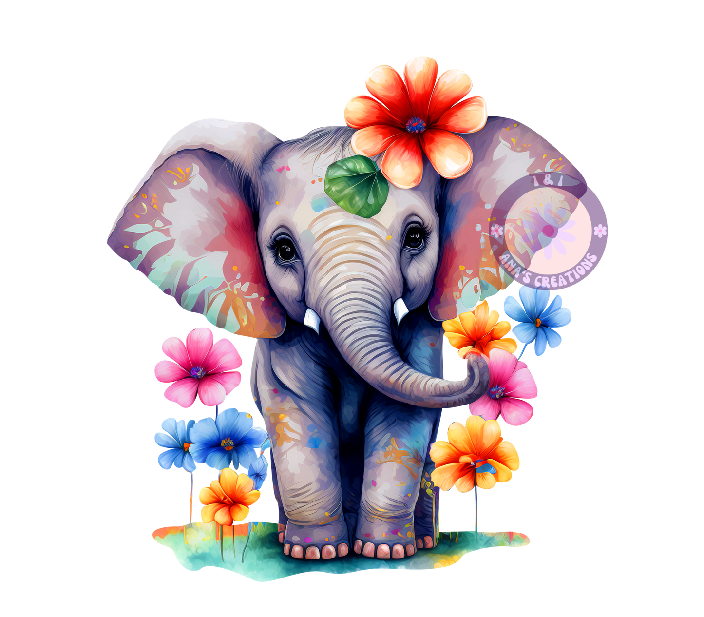 ELEPHANT FLOWERS 1