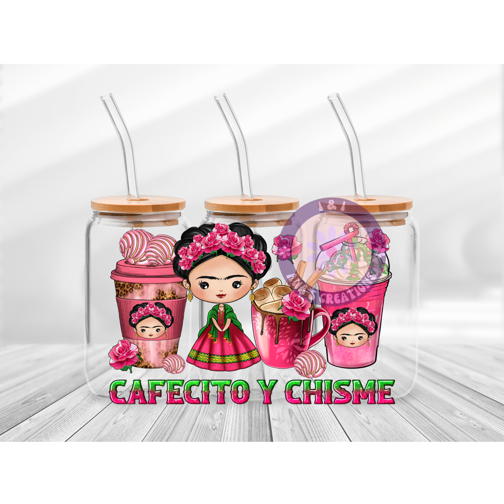 Cafecito Y Chisme Mug Cafecito Y Concha Cup Cafecito Y 