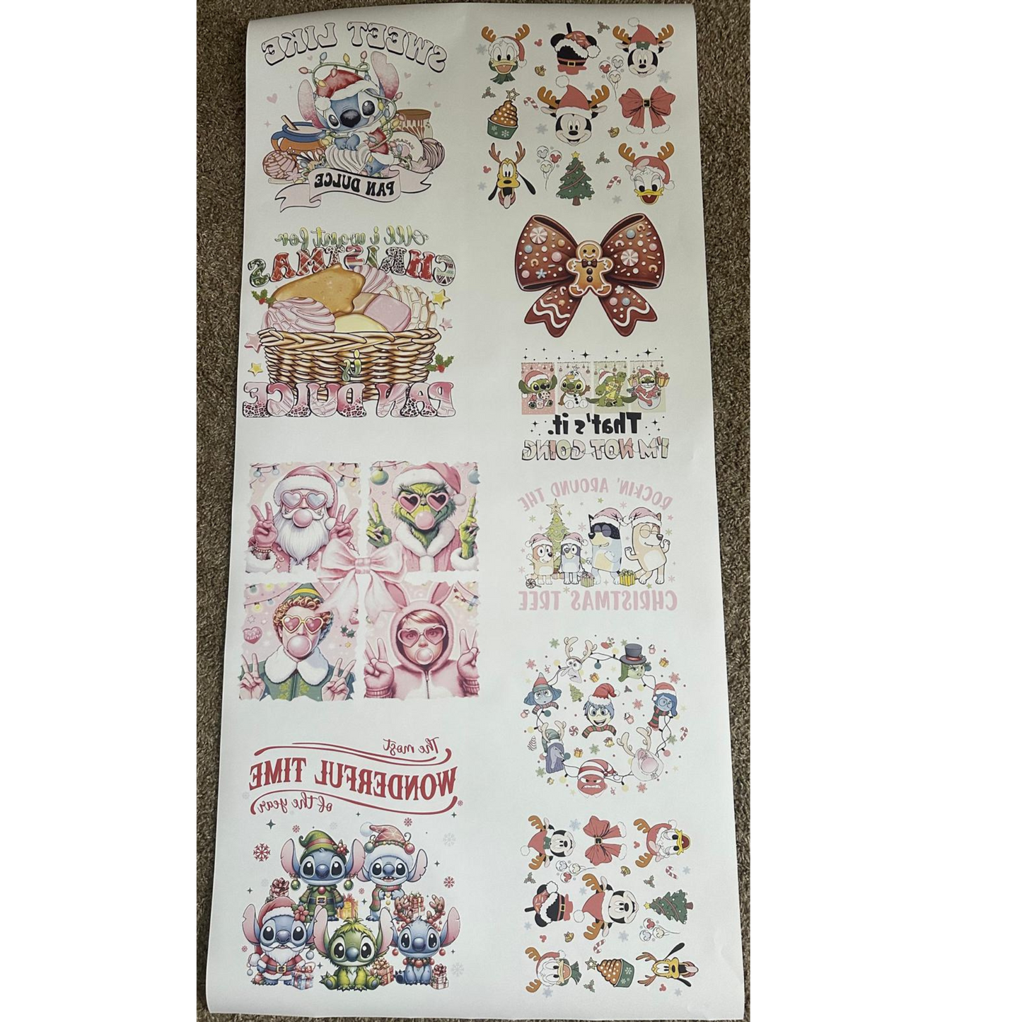 GANG SHEET SUBLIMATION